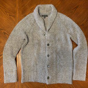 Banana Republic Shawl Neck Cardigan Sweater, Men's Sz M, Excellent Condition